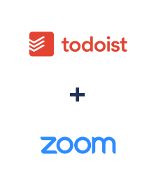 Integración de Todoist y Zoom