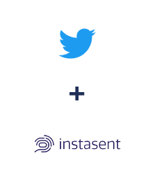 Integración de Twitter y Instasent