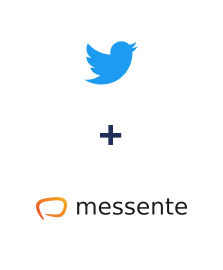 Integración de Twitter y Messente