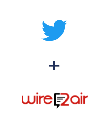 Integración de Twitter y Wire2Air