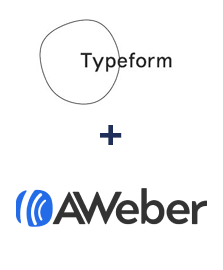 Integración de Typeform y AWeber