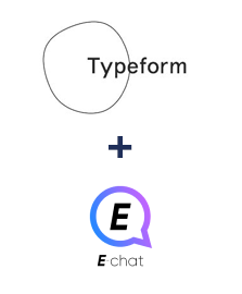 Integración de Typeform y E-chat