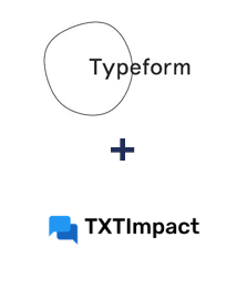 Integración de Typeform y TXTImpact