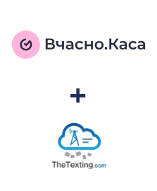 Integración de Vchasno.Kasa y TheTexting