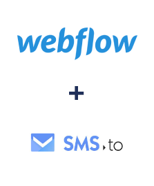 Integración de Webflow y SMS.to