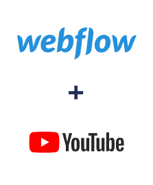 Integración de Webflow y YouTube