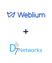 Integración de Weblium y D7 Networks