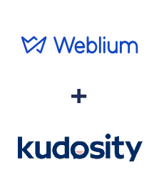 Integración de Weblium y Kudosity