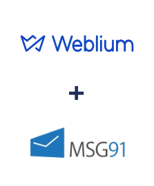 Integración de Weblium y MSG91