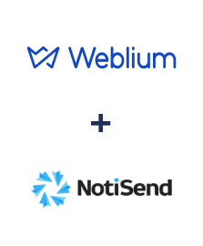 Integración de Weblium y NotiSend Integración de Weblium y NotiSend