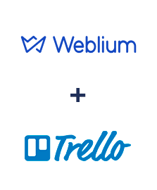 Integración de Weblium y Trello