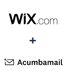 Integración de Wix y Acumbamail