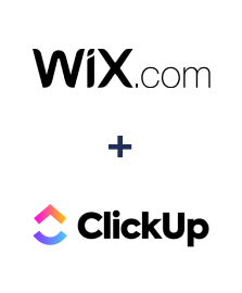 Integración de Wix y ClickUp