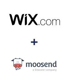 Integración de Wix y Moosend