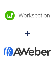 Integración de Worksection y AWeber