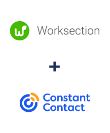 Integración de Worksection y Constant Contact