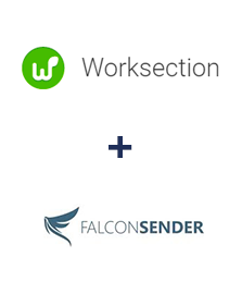 Integración de Worksection y FalconSender