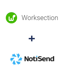 Integración de Worksection y NotiSend Integración de Worksection y NotiSend