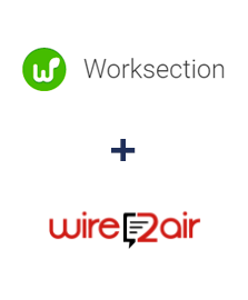 Integración de Worksection y Wire2Air