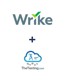 Integración de Wrike y TheTexting
