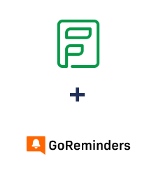 Integración de ZOHO Forms y GoReminders