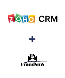Integración de ZOHO CRM y BrandSMS 