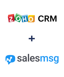 Integración de ZOHO CRM y Salesmsg