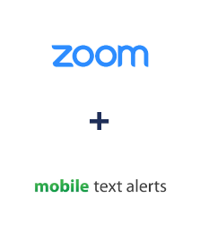 Integración de Zoom y Mobile Text Alerts