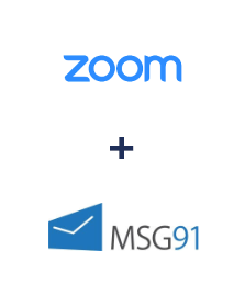 Integración de Zoom y MSG91