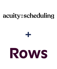 Integracja Acuity Scheduling i Rows
