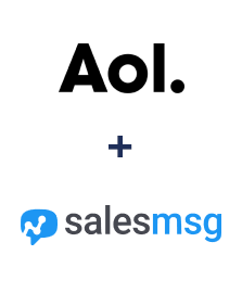 Integracja AOL i Salesmsg