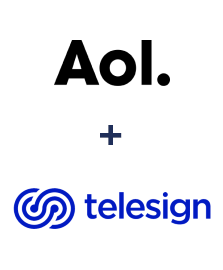 Integracja AOL i Telesign
