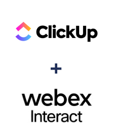 Integracja ClickUp i Webex Interact