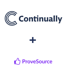 Integracja Continually i ProveSource