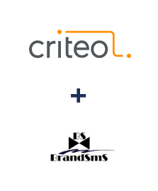 Integracja Criteo i BrandSMS 