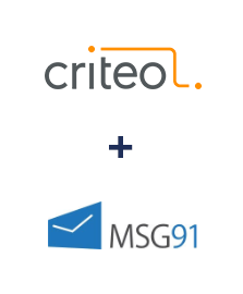 Integracja Criteo i MSG91