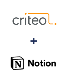 Integracja Criteo i Notion