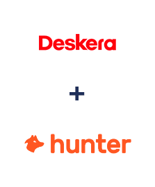 Integracja Deskera CRM i Hunter.io