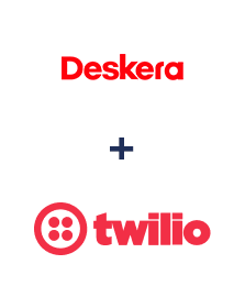 Integracja Deskera CRM i Twilio