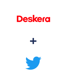 Integracja Deskera CRM i Twitter