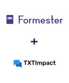 Integracja Formester i TXTImpact