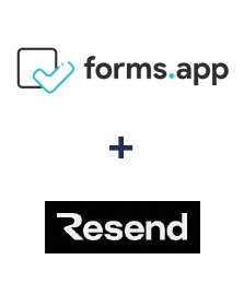 Integracja forms.app i Resend Integracja forms.app i Resend