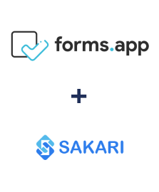 Integracja forms.app i Sakari