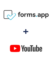 Integracja forms.app i YouTube