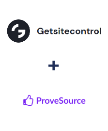 Integracja Getsitecontrol i ProveSource