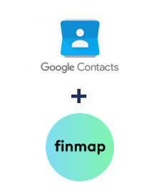 Integracja Google Contacts i Finmap