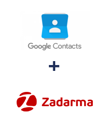 Integracja Google Contacts i Zadarma