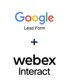 Integracja Google Lead Form i Webex Interact