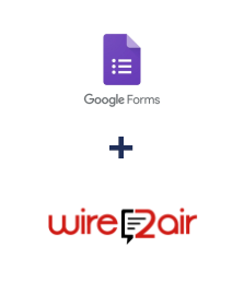 Integracja Google Forms i Wire2Air