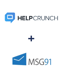 Integracja HelpCrunch i MSG91